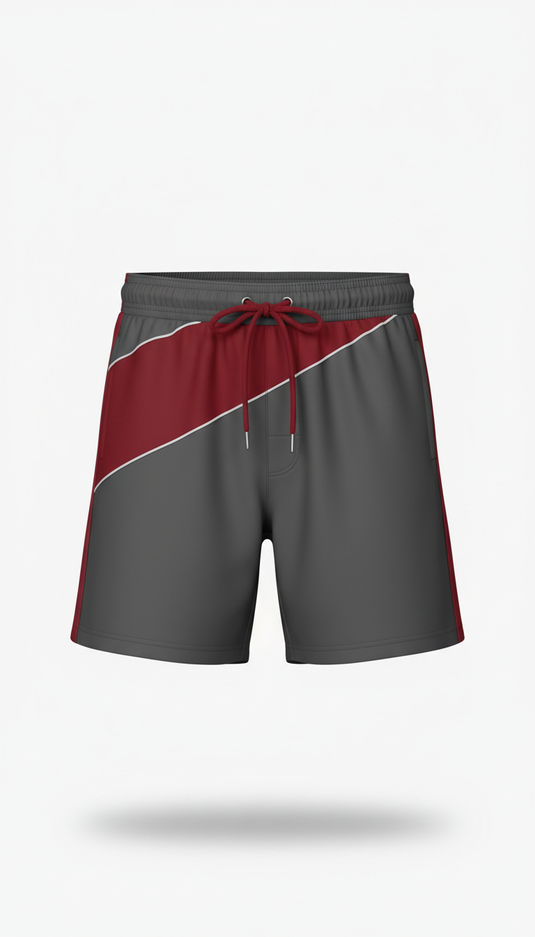 Gym-Shorts in Stahlgrau